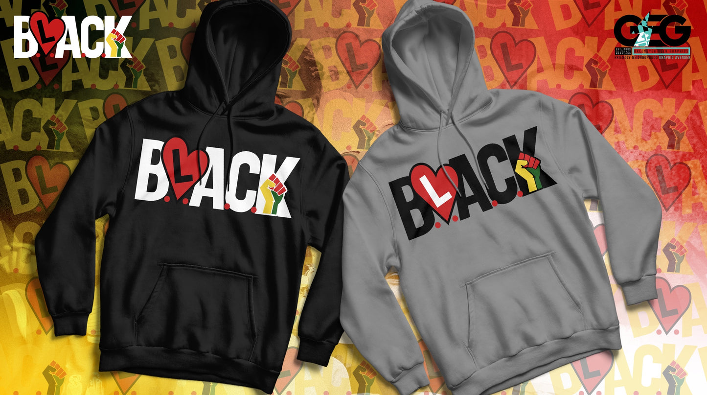 B.L.A.C.K Original colors Unisex Hoodie